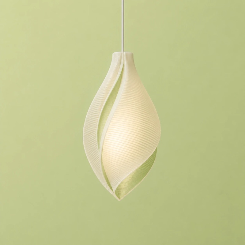 Luminaire organique imprimé en 3D