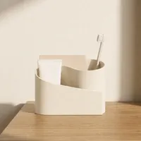 Organisateur Creme Vague - Pot de Rangement Bureau et Salle de Bain - Impression 3D — objet imprimé en 3D par PureFlow
